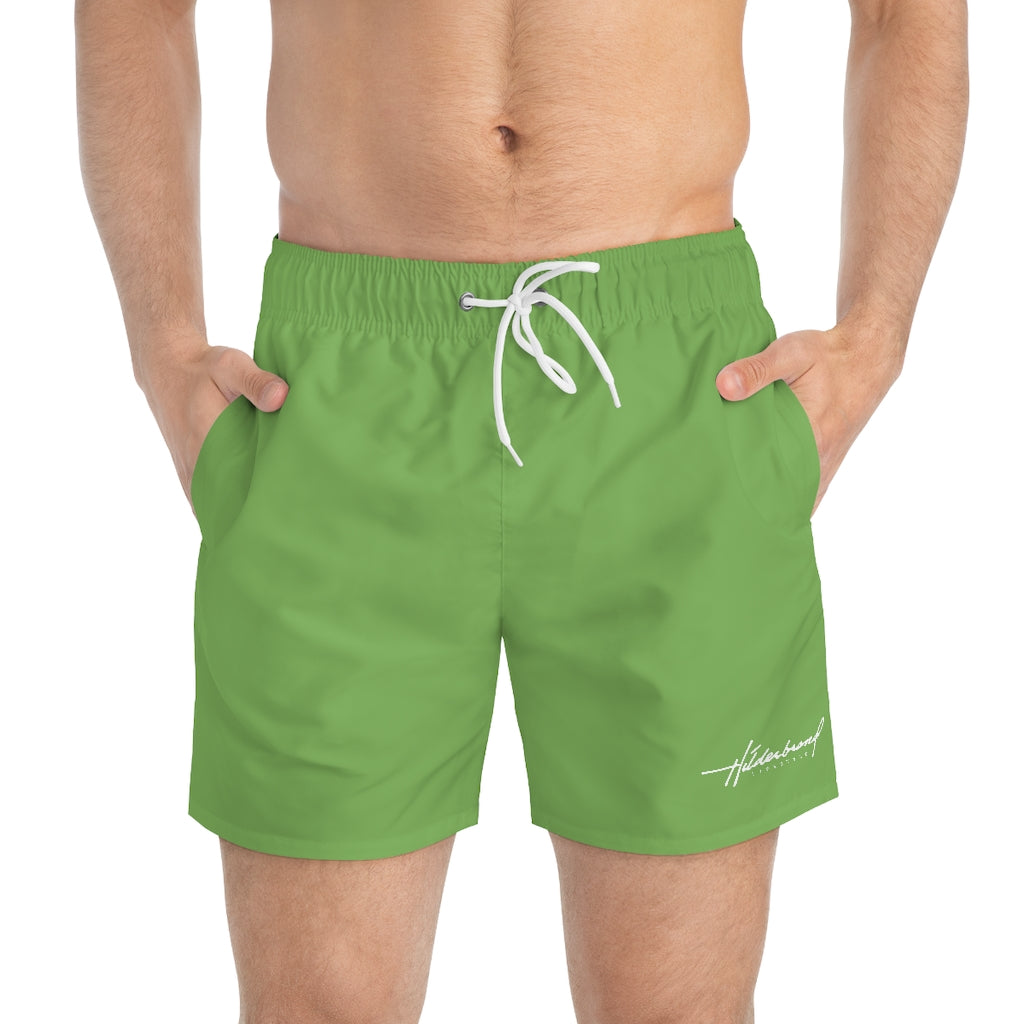 Hilderbrand Lifestyle Boxer Swim Trunks (Lime Green)