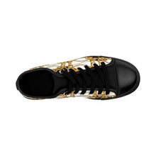 Load image into Gallery viewer, Hilderbrand Lifestyle Signature Gold Circle Links Women&#39;s Sneakers
