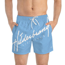 Load image into Gallery viewer, Hilderbrand Lifestyle Signature Swim Trunks (Carolina Blue)
