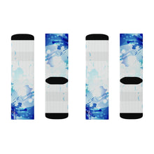 Load image into Gallery viewer, Hilderbrand Lifestyle Signature Socks (ocean blue)
