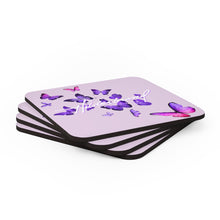 Load image into Gallery viewer, Hilderbrand Lifestyle Signature Table Coaster (Lavender Butterflies)
