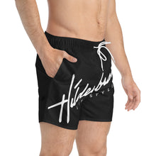 Load image into Gallery viewer, Hilderbrand Lifestyle Signature Swim Trunks (Black)
