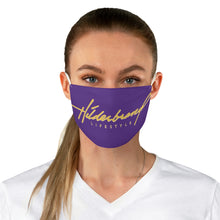 Load image into Gallery viewer, Hilderbrand Lifestyle Signature Mask (purple/gold)
