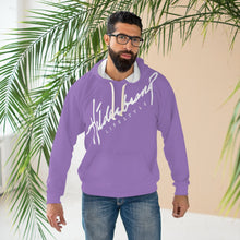 Load image into Gallery viewer, Hilderbrand Lifestyle Unisex Pullover Hoodie (powder purp)
