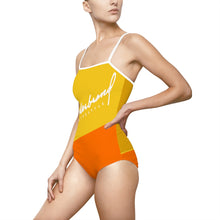 Load image into Gallery viewer, Hilderbrand Lifestyle Signature One-piece Swimsuit (Gold Sunset)

