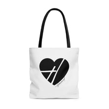 Load image into Gallery viewer, Hilderbrand Lifestyle Icon Black Love Tote Bag
